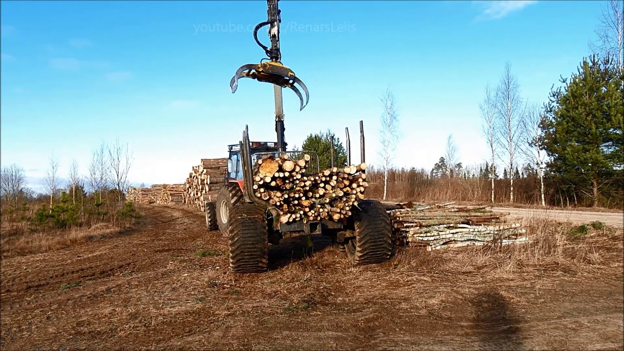 Belarus 82.1 with Kesla 102..(HD)