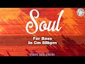 Soul Jam For【Bass】C Minor 88bpm No Bass BackingTrack