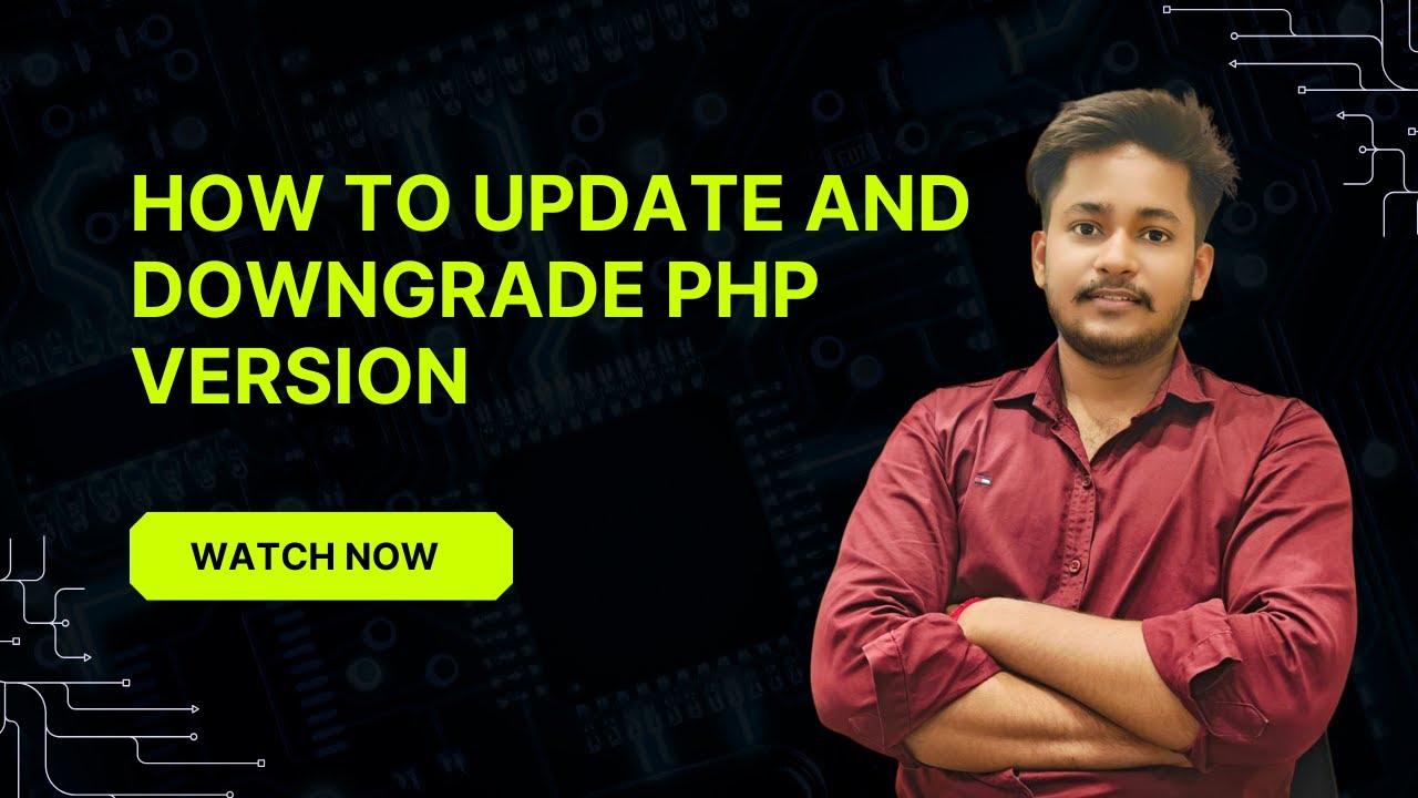 How To Update and Downgrade PHP version ! #php #xampp #apache - YouTube