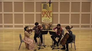 Brahms String Quartet No. 3 in B-Flat Major, op. 67: II. Andante | Poiesis Quartet | SPSQC 2023