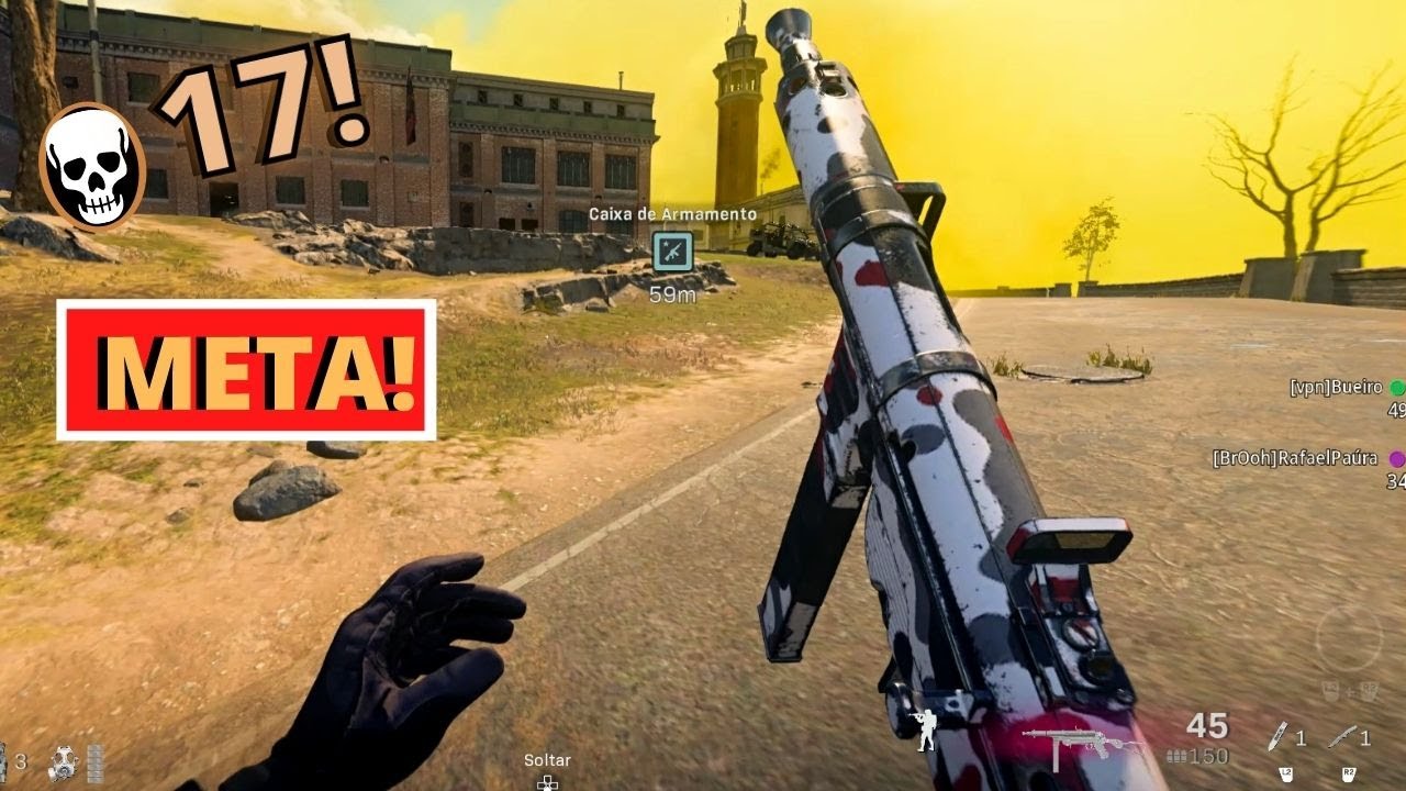 ESSA CLASSE DE MP40 TA MUITO META NA REBIRTH ISLAND 🔥 - COD WARZONE ...