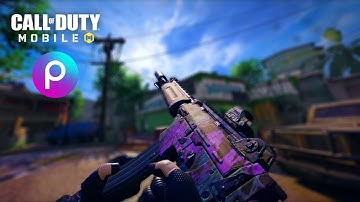 How to make a good Call of Duty Mobile thumbnail using Picsart