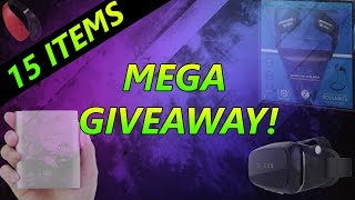 MEGA GIVEAWAY!! 15 TECH ITEMS TO WIN (CLOSED)