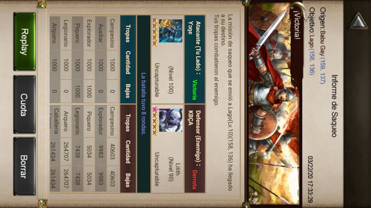 ➡️ Yone ataca lago de KBÇA, #2 Empire War Age Of Héroes ( Servidor 144 - 139 )