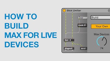 Learn How To Build Max For Live Devices, A Beginner