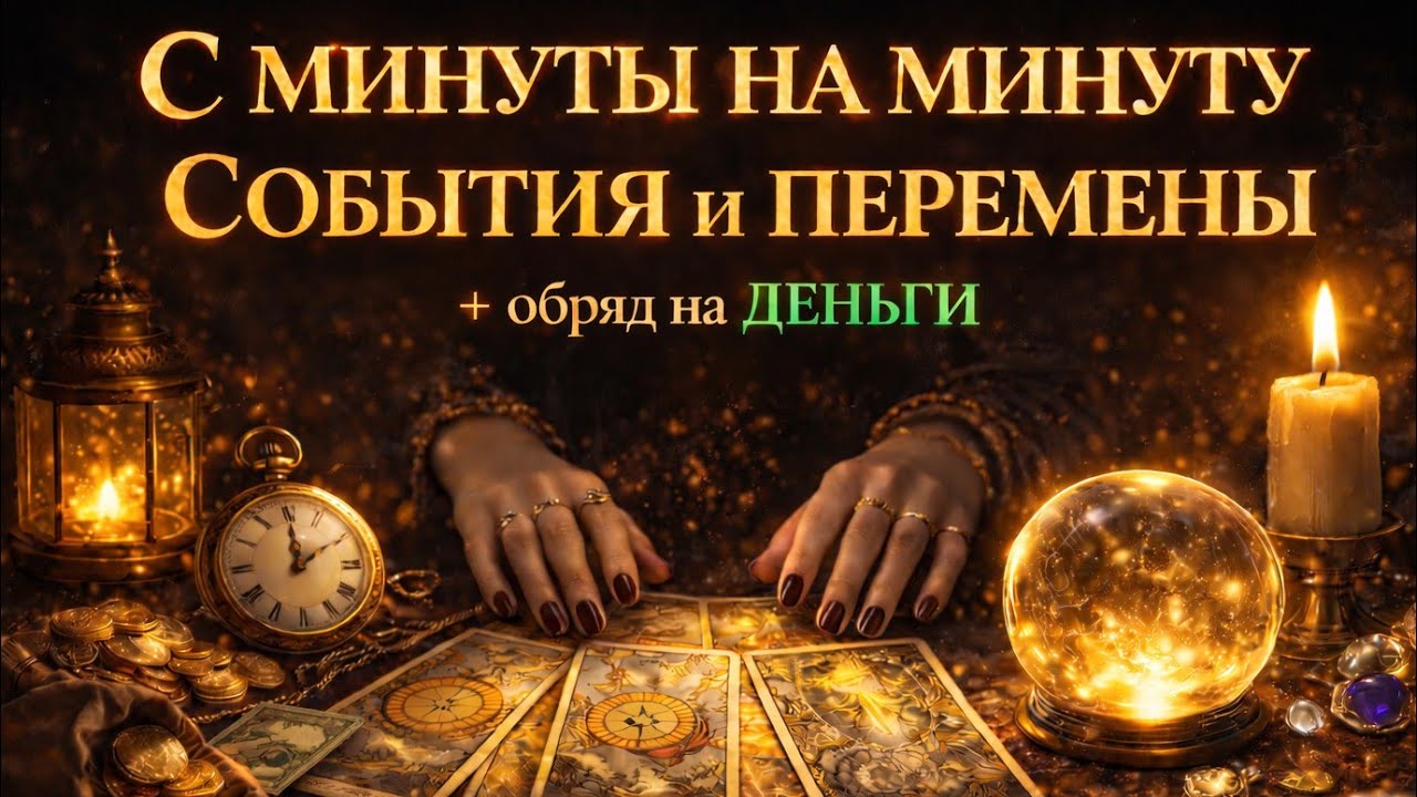 👉 С минуты на минуту... События и перемены спешат в Вашу жизнь 🔮