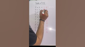 Table of 05 Trick#shorts #maths#mathtricks#tabletrick  #mathematics @Abhishekmindclass
