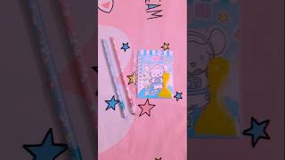 Cute miniso stationery haul #stationery #kawaii #sticker #unboxing #haul