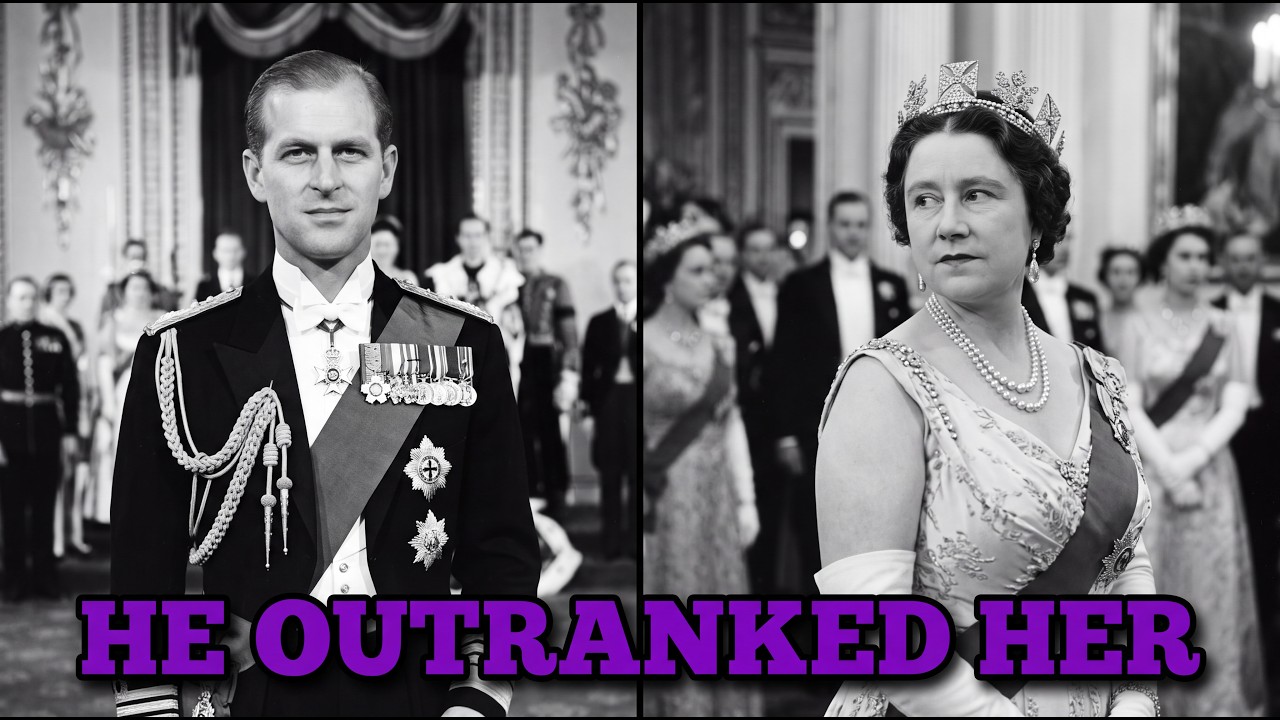 Philip Ranked Above the Queen Mother — Nobody Told the Footmen