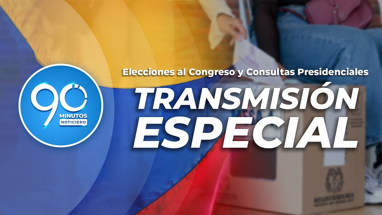 NOTICIERO 90 MINUTOS EN VIVO | ELECCIONES CONGRESO 2026 | HOY 08/03/2026  |  BOLETÍN 8:00 AM