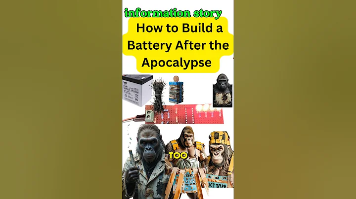 How to Build a Battery in a Post-Apocalyptic World #shorts #science