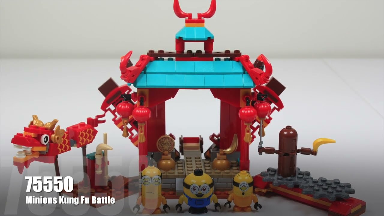 LEGO Minions 75550 - Minions Kung Fu Battle - [Stop Motion Speed Build]