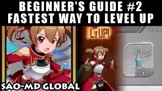 Fastest Way To Level Up (Sword Art Online Memory Defrag - SAOMD Global) Beginner's Guide #2 screenshot 4