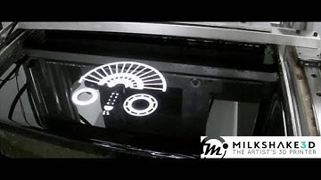 MilkShake 3D Printer : 3D Printing Jet Engine