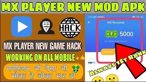 Mx Player Game hack || Mx Player Redeem Problem Solved || Mx player game auto win hack | Jd Guruji