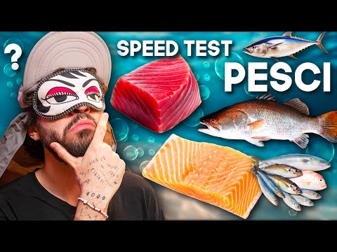 Riconosci il PESCE solo assaggiandolo? - Speed Test