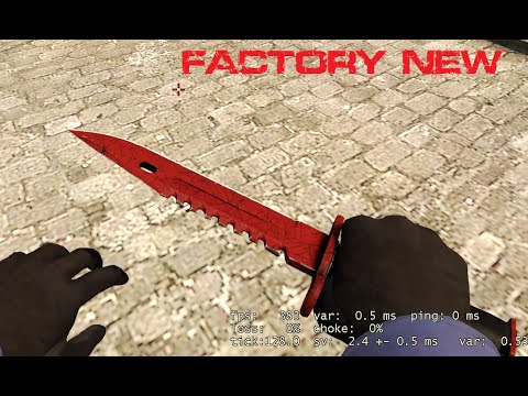 cs go m9 bayonet crimson web factory new youtube
