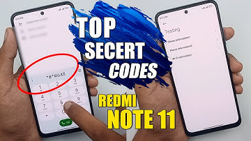 Redmi Note 11 Top Secret Codes Useful Codes