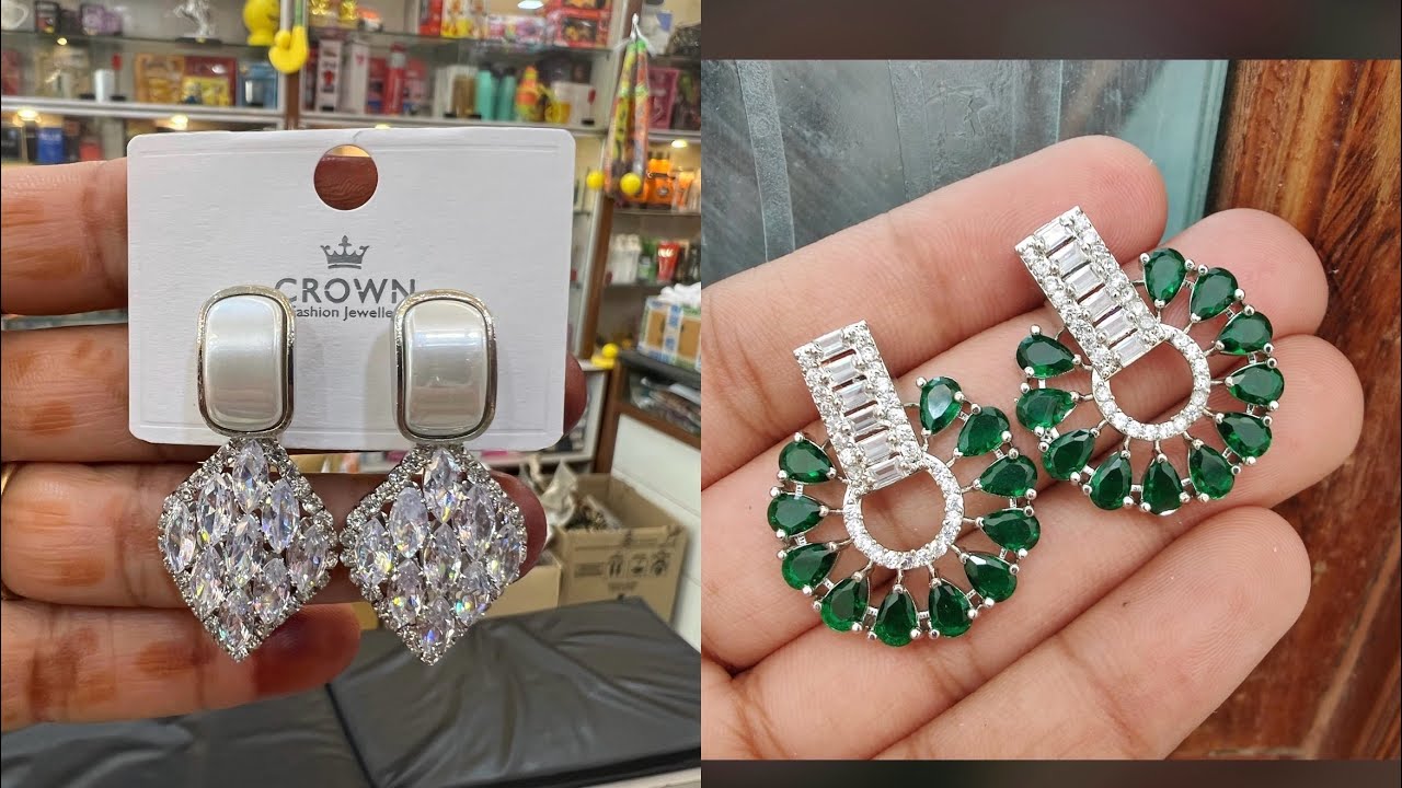 A.d earrings design || tops || trending jewellery 