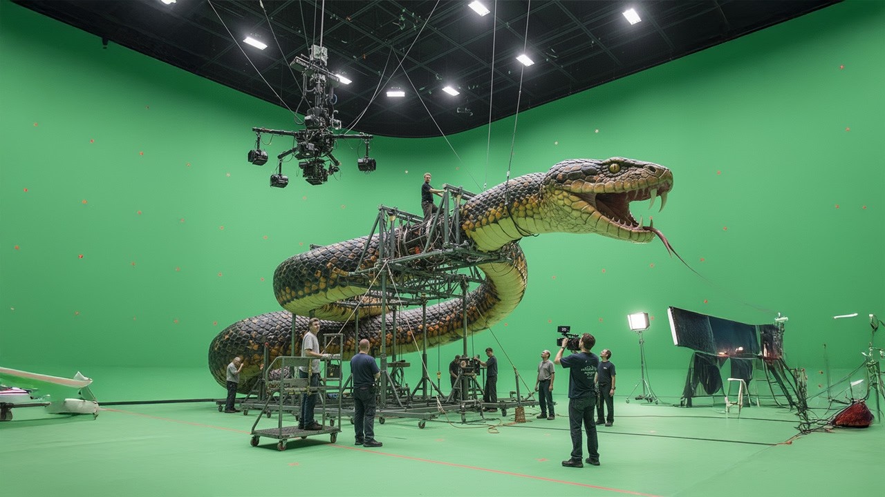 Анаконды: Охота за кровавой орхидеей — За кулисами | Анализ визуальных эффектов | Создание