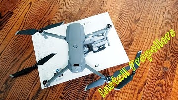 DJI Mavic 2 Pro | How to Install the Propellers
