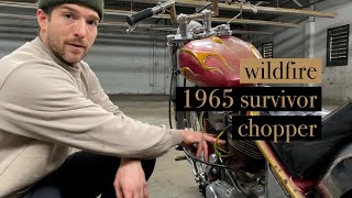 PRISM SUPPLY | 'Wildfire' 1965 HarleyDavidson Survivor Chopper