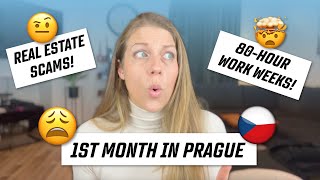 FIRST MONTH IN PRAGUE: Lost in Vienna! Working 80 hours a week! Installing a kitchen?!