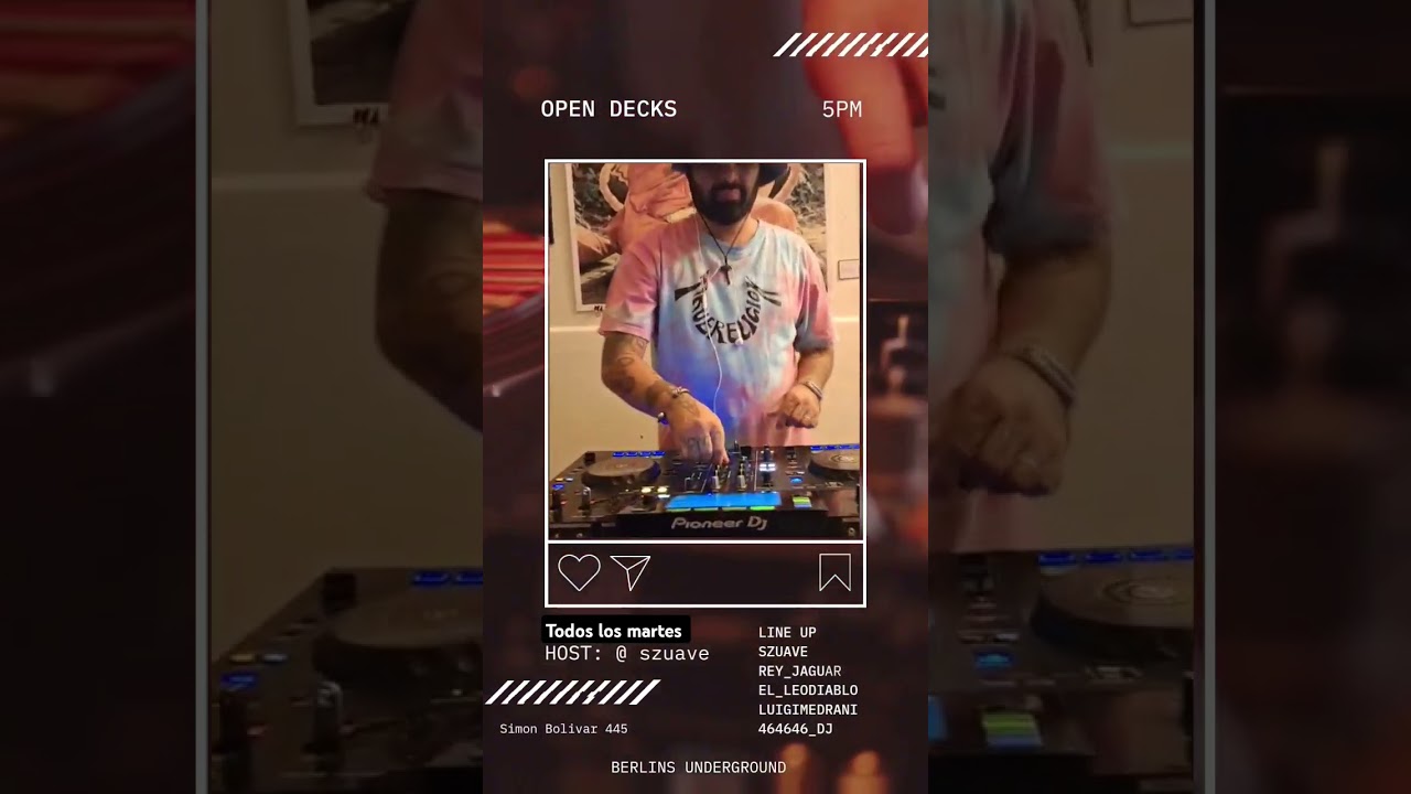 Martes Open Decks, los invitamos al mejor OPEN DECKS de Guadalajara, se parte de este gran proyecto.