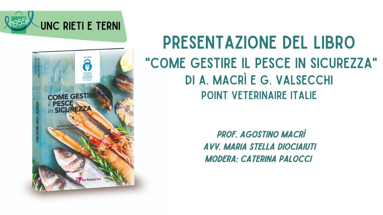 Presentazione libro "Come gestire il pesce in sicurezza"