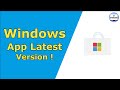 Update Windows Apps.
