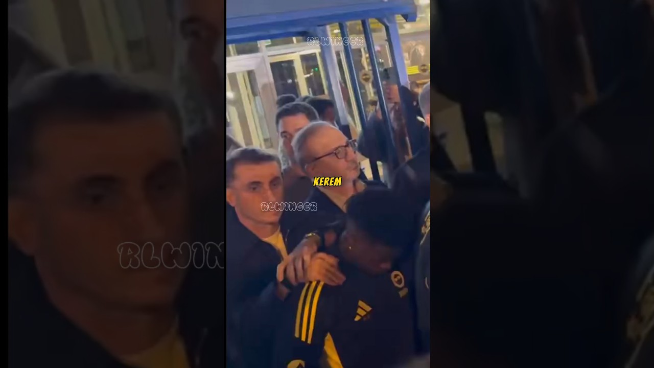 KEREM AKTÜRKOĞLU FENERBAHÇE İLE TANIŞTI NE OLDUĞUNU ANLAMADI 😱🤯 