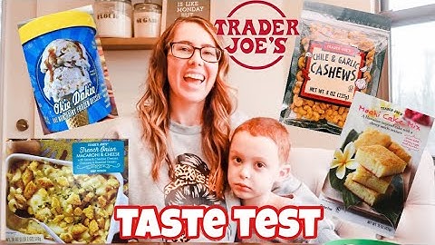Trader Joe’s Taste Test! Mochi Cake & Ice cream 🍦