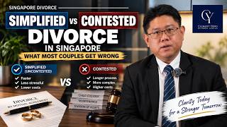 Simplified vs Contested Divorce in Singapore: What Most Couples Get Wrong