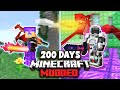 200 Days in Minecraft but there's TONS OF MODS!!! *1.16.5*