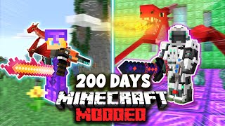 200 Days in Minecraft but there's TONS OF MODS!!! *1.16.5*