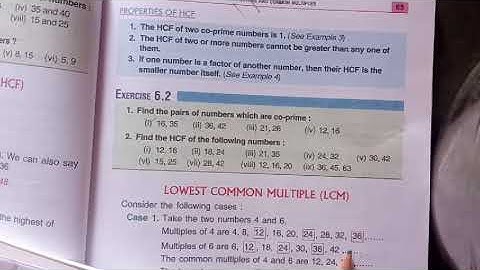 Class 4 th, exercise 6.2 math