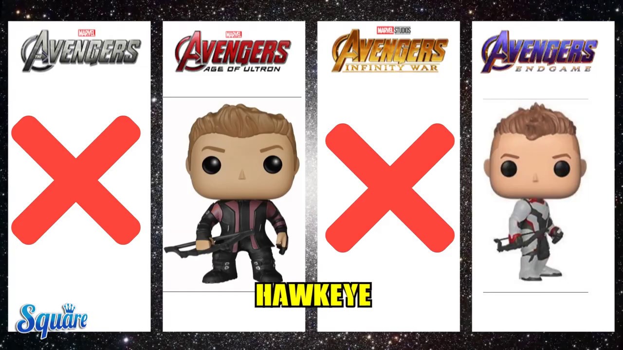 muñecos pop de marvel