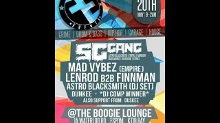 Surrey Goons @ The Boogie Lounge with Mad Vybez & Wilbuforce Highlights