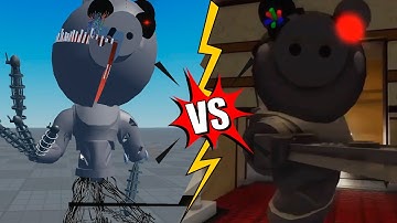 Original Piggy Jumpscares Vs Piggy The Result Of Isolation Concepts NewRobby!