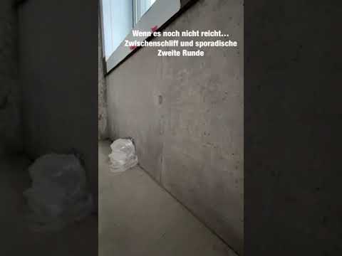 Vorschau: Betonkosmetik Sichtbeton-Fein spachteln — Retusche