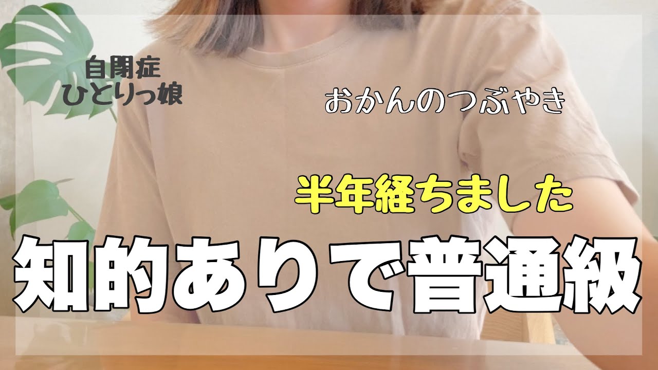 【普通級と支援級/音声あり】就学相談/我が家が普通級を選択した理由/入学して半年経った今思う事【自閉症一人っ子】