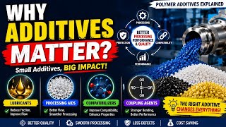 DAY-24 Why Do Polymer Additives Matter | Lubricants, Processing Aids, Compatibilizers & Coupling.