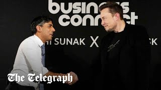 video: Elon Musk tells Sunak AI will mean people no longer need to work