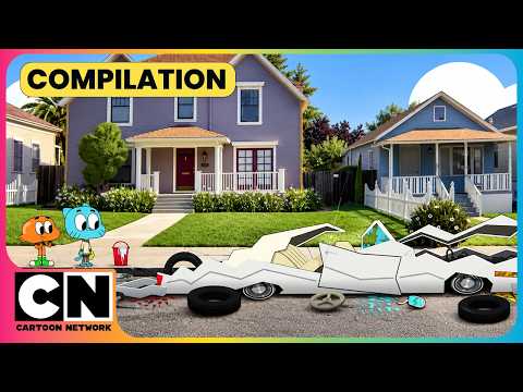 Who Really Destroyed Mr. Robinson’s Car?🚗😂| The Amazing World Of Gumball⚽| Kids Cartoon | @cnindia​
