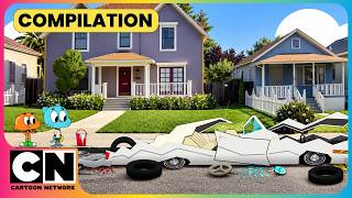 Who Really Destroyed Mr. Robinson’s Car?🚗😂| The Amazing World Of Gumball⚽| Kids Cartoon | @cnindia​