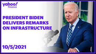 President Biden delivers remarks on infrastructure bill and Build Back Better agenda