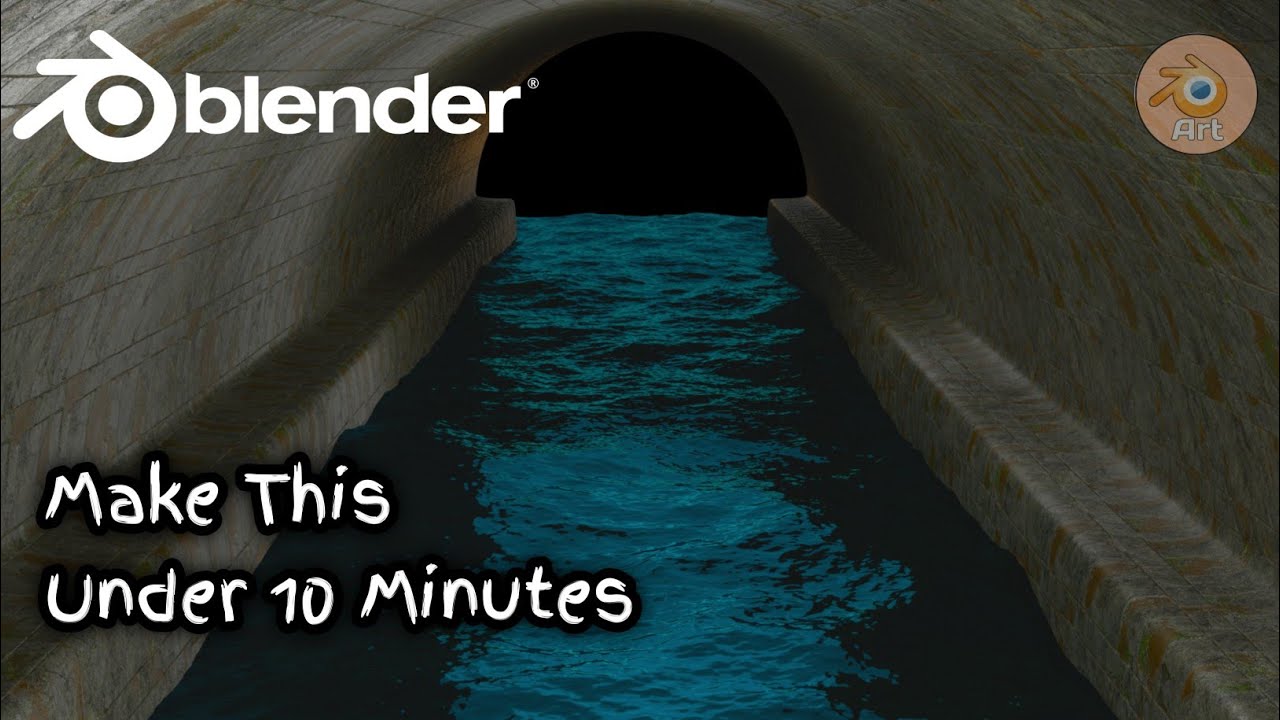 Make a Tunnel in blender 2.92 under 10 minutes/blender tutorial - YouTube