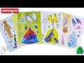 🎀 Paper DIY 🎀Incredibox Sprunki Dress up Sticker Book-Cute Angel Outfits #Satisfying #art #asmr