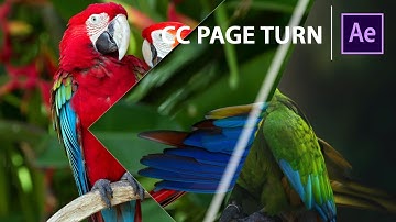 Page Flip Animation in After Effects x Hiệu ứng lật trang sách trong After Effects | AE CC 2020