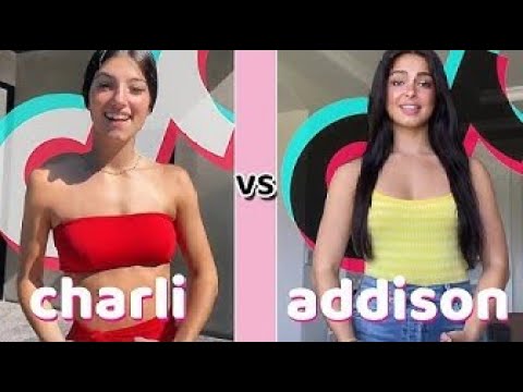 Charli D’amelio Vs Addison Rae TikTok Dances Compilation - YouTube